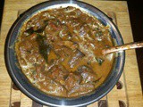 Mushroom coconutmilk curry/Kaalan thengaipaal kuzhambu