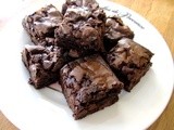 Chocolate Chip Fudge Brownies...and Breast Cancer Awareness
