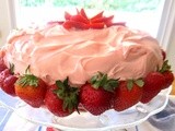 Strawberry Cake...for Father's Day