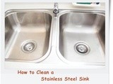 How to Clean a Stainless Steel Kitchen Sink