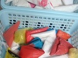 How to fold a grocery bag and store them neatly
