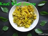 Sri Lankan Knol Khol Curry (Mild Spicy)