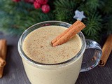 Healthy Eggnog (dairy and non-dairy options)