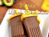 Vegan Dark Chocolate Fudgsicles