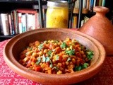 Moroccan Chickpea Stew with Preserved Lemon