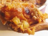 Sausage-Apple-Yam Shepherd's Pie