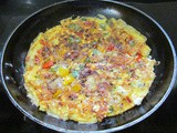 Vegetable and Cheese Omelet