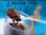 1 Minute Cake / Microwave Cake