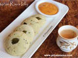 Bansi Rava Idly / Diet Friendly Recipe - 85 / #100dietrecipes