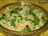 Broccoli Rice Using Maggie Noodles Masala