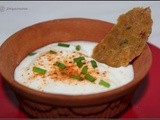Cornflakes Paratha with Spiced Yogurt Dip