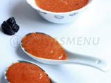 Dried Plum & Tomato Chutney / Chutney Recipe - 49 / #100chutneys