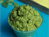 Drumstick Leaves & Peas Chutney / Chutney Recipe - 37 / #100chutneys