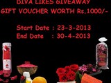 Giveaway @ Diva Likes