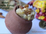 Millet Maple Syrup Pongal