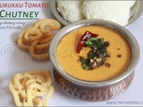 Murukku Tomato Chutney / Chutney Recipe - 13 / #100chutneys