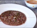 Ragi Sevai Uthapam / Diet Friendly Recipe - 81 / #100dietrecipes
