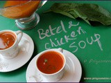 Vetrillai Kozhi Soup / Betel Leaves Chicken Soup / Soup Series