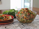 Black-eyed Pea Salad - Saladu Ñebbe #FoodieExtravaganza