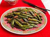 Blistered Sugar Snap Peas