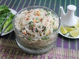 Burmese-style Bean Thread Noodle Salad