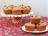 Candied Fruit Christmas Muffins #MuffinMonday