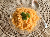 Celeriac Mash with Scallop Roe Butter