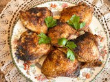 Crispy Iron Skillet Chicken Thighs