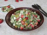 Feta and Strawberry Tabouli Salad
