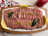 Garlic Lemon Tuna Steaks - Sous Vide