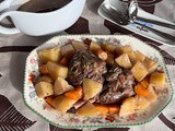 Garlic Rosemary Lamb Shanks