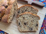 Lassy Raisin Bread #BreadBakers