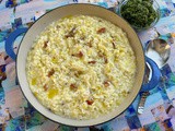 Leek and Lobster Mushroom Risotto