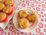 Nectarine Buttermilk Muffins #MuffinMonday