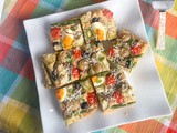 Niçoise Picnic Squares #BreadBakers