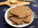 Norwegian Crispbread aka Knekkebrød #BreadBakers