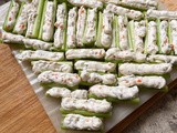 Olive Cream Cheese Stuffed Celery