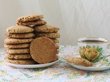 Peanut Butter Oatmeal Muffin Top Cookies #CreativeCookieExchange