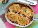 Roasted Chicken Thighs with Stuffing