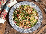 Sesame Cucumber Radish Salad
