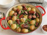 Smothered Potatoes with Sausage