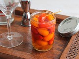 Spicy Pickled Grape Tomatoes #FoodieExtravaganza