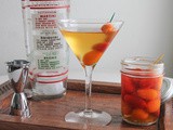 Spicy Pickled Tomato Dirty Martini