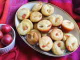 Verry Cherry Plum Mini Muffins #MuffinMonday