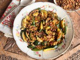 Zucchini and Bacon Pangrattato