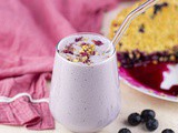 Blueberry Pie Milkshake