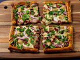 Breakfast Pizza Puff Pastry