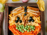 Halloween Pumpkin Snack Board