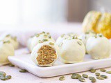No Bake Pumpkin Balls