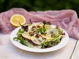 Pear Gorgonzola Salad with Candied Pecans
